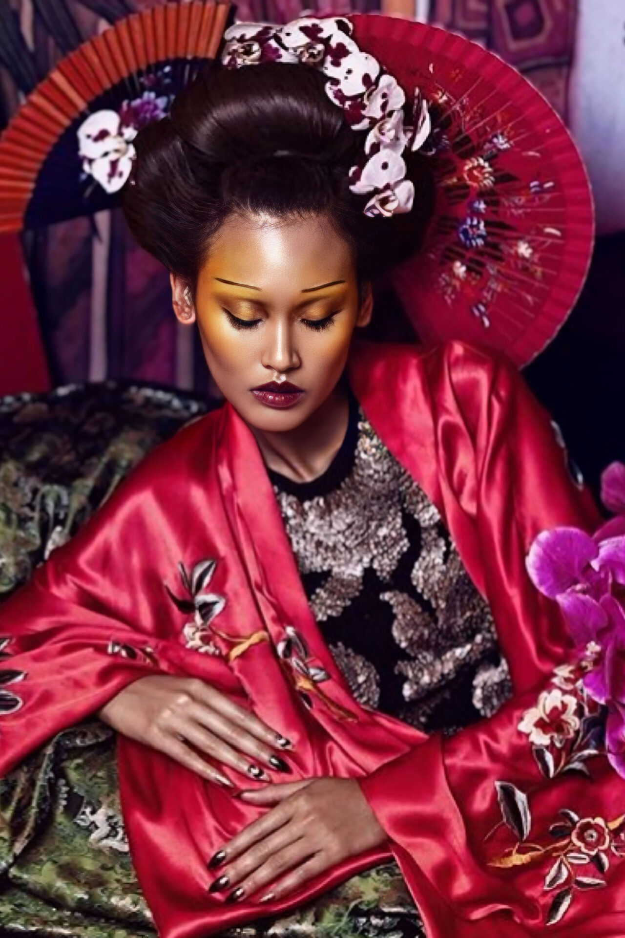 silvia mangano makeup adv image00002 edit Silvia Mangano Make-up